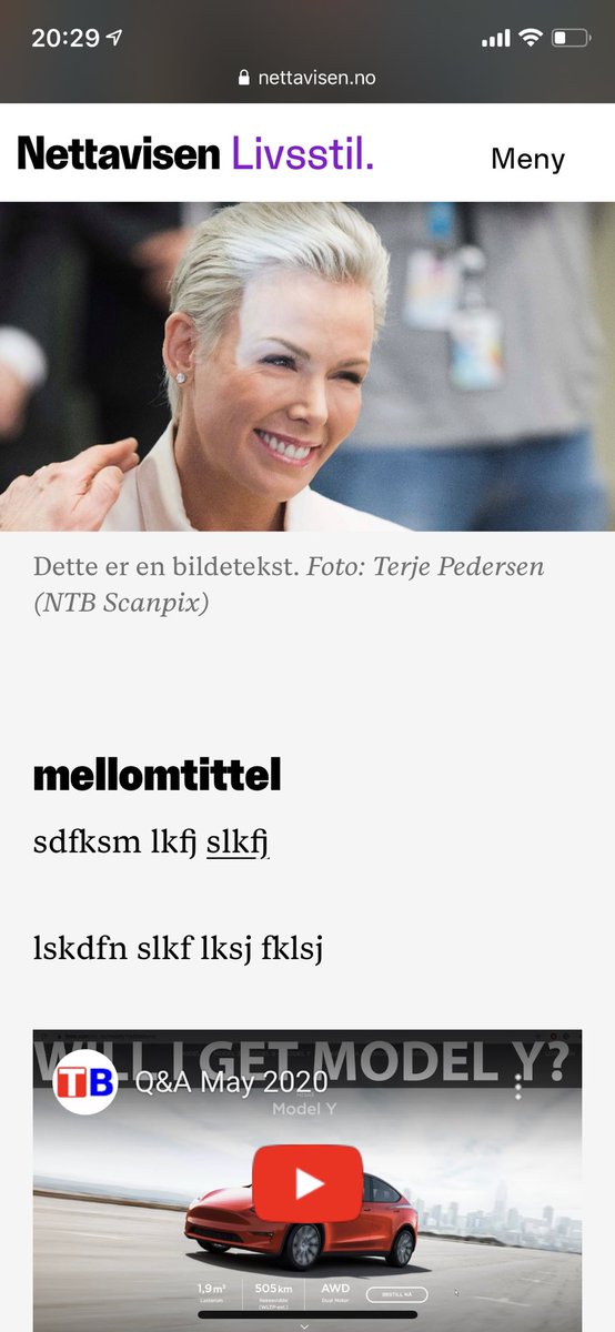 astensones's tweet photo. Gikk det litt fort med publiseringen i  dag @Nettavisen ? 😂 https://t.co/oFKeSt8I13