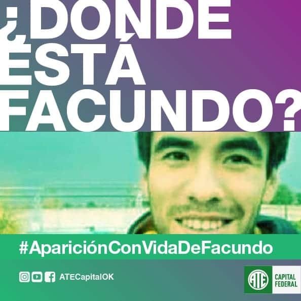 jiatesedronar's tweet photo. 🚨 Facundo Astudillo Castro lleva más de 90 días desaparecido en Democracia. Desde ATE Capital exigimos al Gobierno su aparición con vida de forma  inmediata.

#DóndeEstáFacundo #ApariciónConVidaDeFacundo https://t.co/ocT5sFYCYP