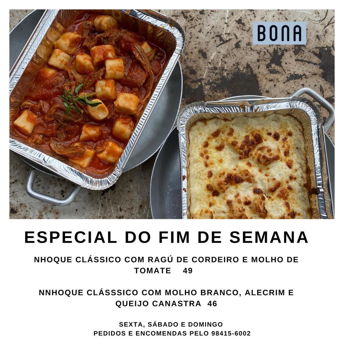Especial desse fim de semana! Peça pelo whatsapp 98415-6002