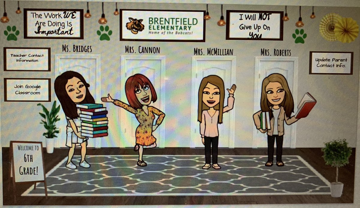 Working on a grade level meet the teacher classroom. My team and <a href="/APondrom/">Ashley Pondrom</a> are amazing for helping and letting me play around to try this out! Love seeing how much my own three kids like this room! ❤️#BFEbobcats <a href="/hkroberts/">Heather Roberts</a>