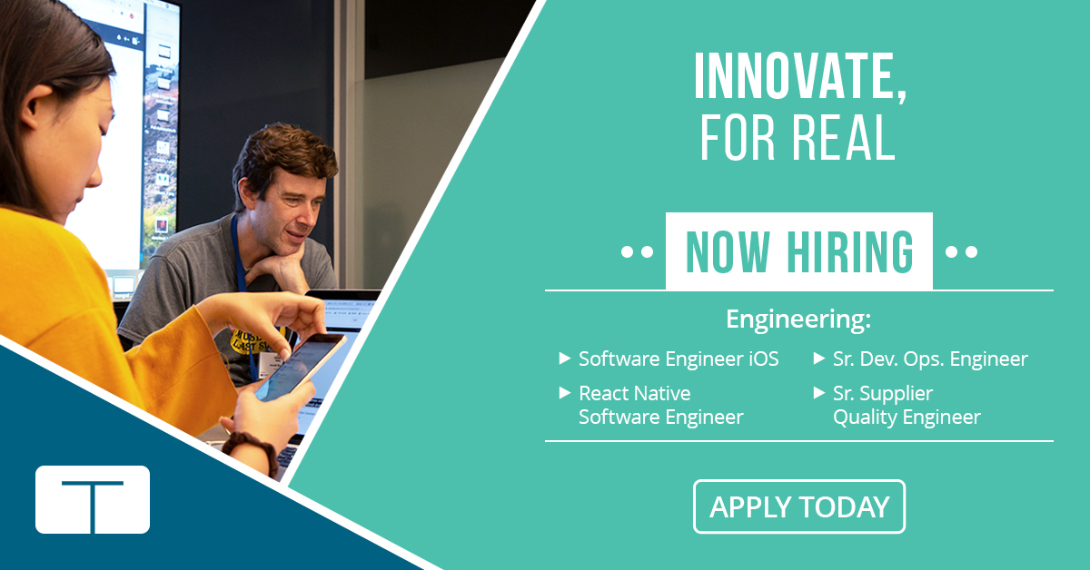 TandemDiabetes's tweet photo. We’re looking for experienced software engineers who will help develop the web and hybrid mobile applications that power our insulin therapy platform. Please check out this list of hot jobs to learn more! https://t.co/nkBBuu2Mb6 #peoplebehindthepump #tandemcareers https://t.co/dgBDYtessU