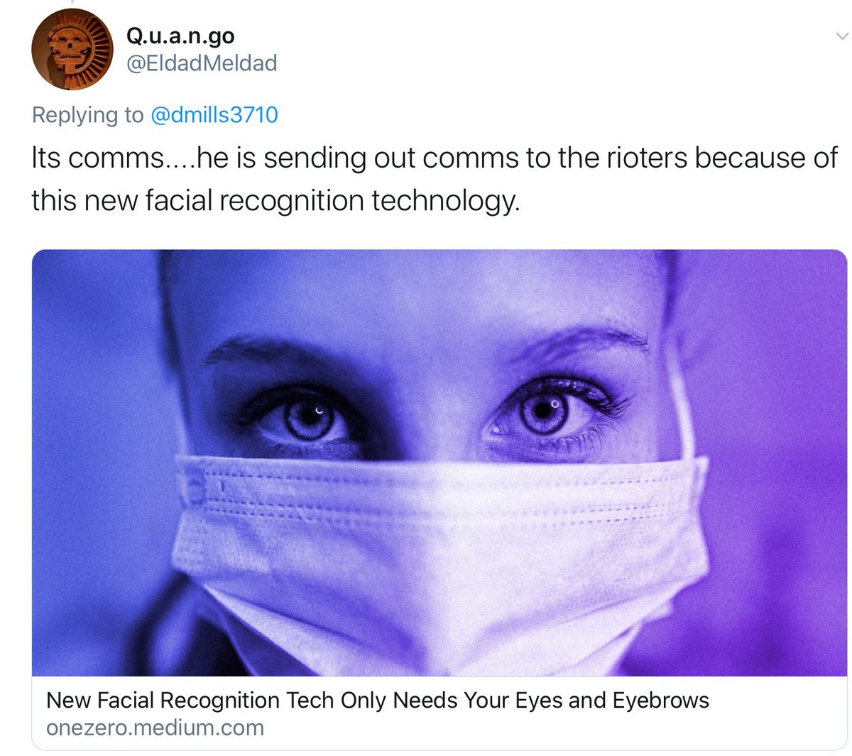 dmills3710's tweet photo. Is Fauci Sending Comms to Rioters?!?!

@POTUS @freedomcaucus @GenFlynn @TexasWhiteHats @FoilTha @AnonCassi @TheBadDadder @FrEe_ThOuGhTs_1 https://t.co/c21BwvYIRu
