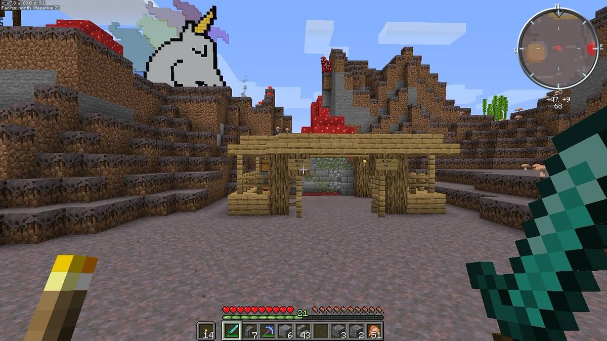 OhanaMCA's tweet photo. Some screenshots of our recent work on our #minecraft VIP server. Come and join us as we go live in around 15 minutes https://t.co/OMtVrcmdLY #minecraft #ohanamc #minecraftunicorn #minecraftrainbow #supportsmallstreamers #minecrafttreehouse #twitch https://t.co/eW4iUZNEo3