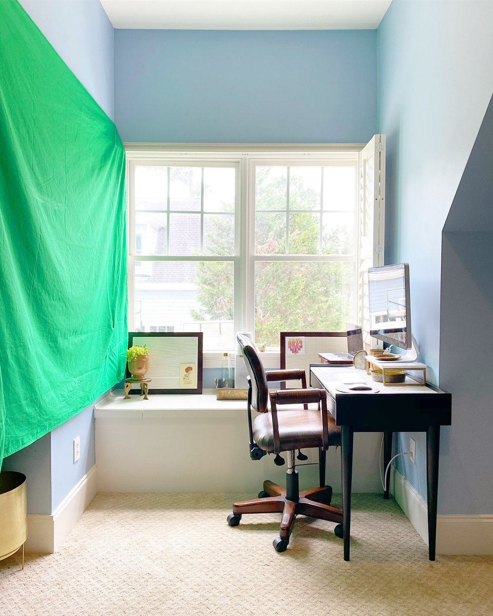 vijisathy's tweet photo. Well, so long, makeshift foldout card table for remote emergency teaching. This playroom nook is now zoom central.
#StillJuly https://t.co/6zsZCag5Ve