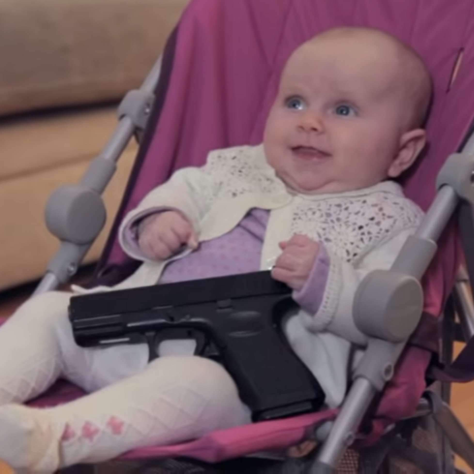 Baby gun. Baby with a Gun. Criminal Baby. Baby Gun Song.