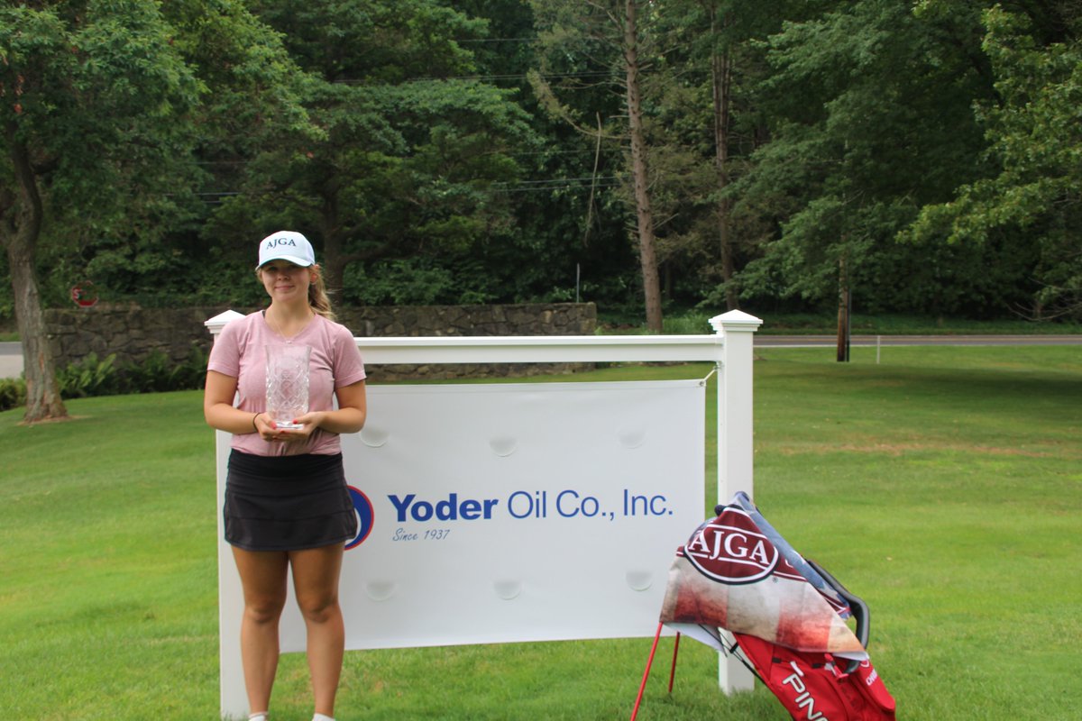 AJGAGolf's tweet photo. Not one, not two, not three, but FOUR!

Kehoe (-3) wins her fourth AJGA title at the #KnollwoodJr https://t.co/tNwQJbyvt2