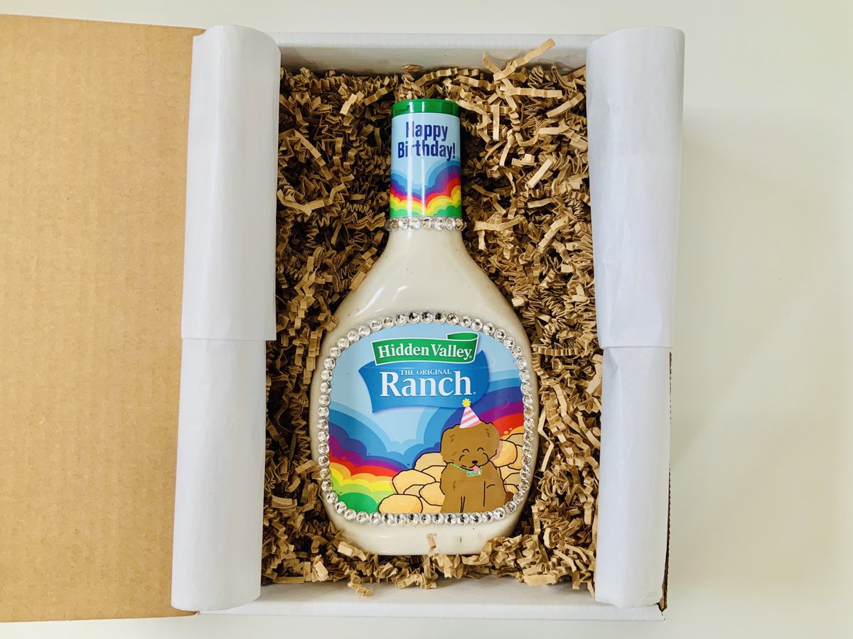 happy birthday ranch dressing Ranch Dressing Valentine's Day Card main image 0