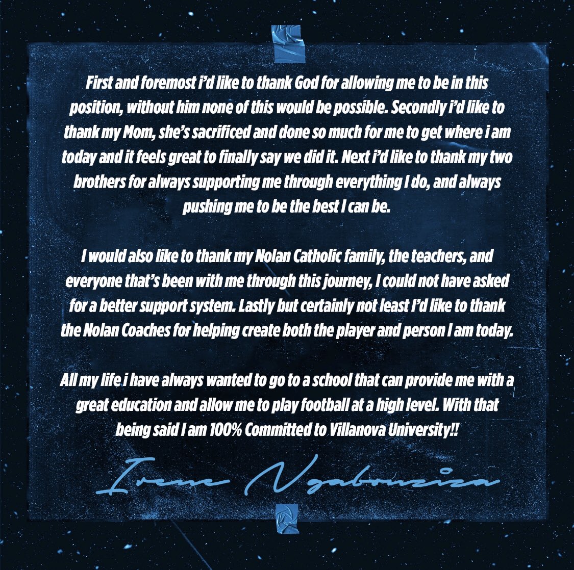 Dreamed about this moment my whole life... ✍🏾 #Committed