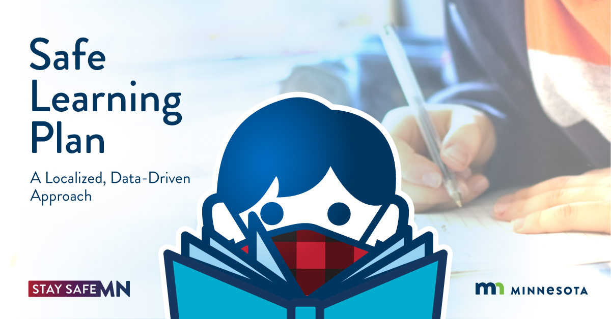 EducationMN's tweet image. BREAKING: State leaders announce #SafeLearningMN plan:

- Local control; districts work w/state on best plan
- Distance learning required as an option
- State to monitor local outbreaks, closures possible
- Masks, social distancing for any in-person learning
#mnleg #ReopenSafely