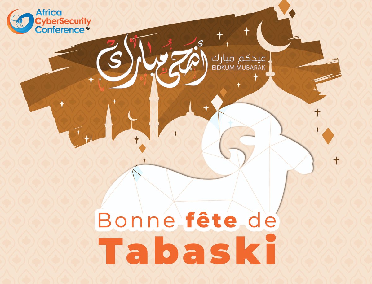 Nous vous souhaitons une excellente fête de l'AÏD EL KEBIR!

#AfricaCSC #Tabaski