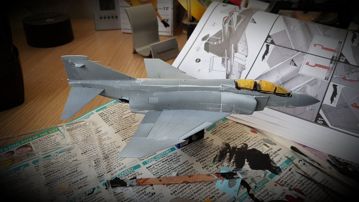 john_bartrop's tweet photo. Bit of BT in tonight. #f4ephantom2 #74squadron #tigermeet https://t.co/bx6ymjD8L8