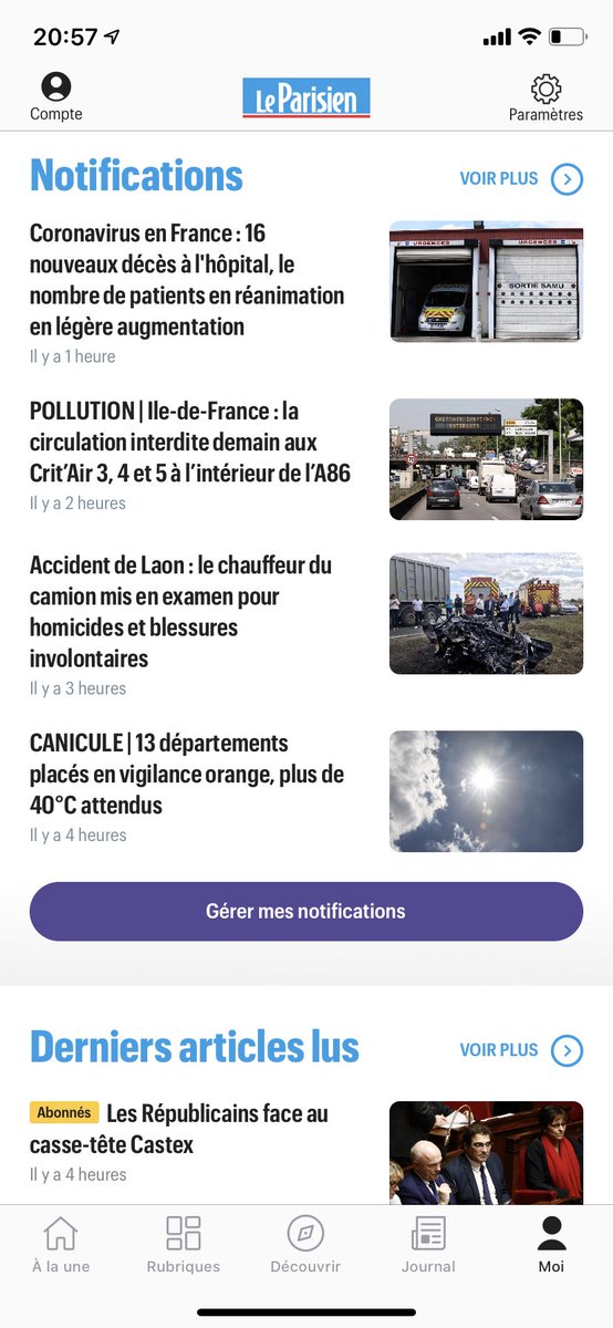 🚨 La nouvelle app iOS <a href="/le_Parisien/">Le Parisien</a> est disponible sur l’App Store ! Le fruit de longs mois de travail. Bravo à tous ceux qui ont œuvré à ce projet 👏

➡️ apps.apple.com/fr/app/le-pari…
