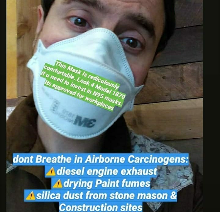 OmegaFatsAction's tweet image. AS long as ur Mask is Not off-gassing ethylene oxide from being sterilized, alcohol or lysol sanitizer, or sluffing off Tiny plastic particles for u2 breathe in, it really does protect your #ImmuneSystem from having2 fight dusts #vectors &amp;amp; workplace carcinogen exposures! #3mMask