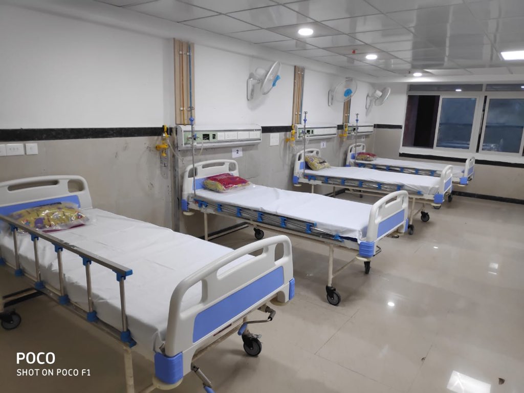 #ESIC(employee’s state insurance corporation) 100 beds hospital starts in Bibwewadi, Pune city. Priority will be given to #labourers  and the treatment will be #free of cost. Special efforts made by #Ayush prasad, CEO ,ZP and ESIC officers .