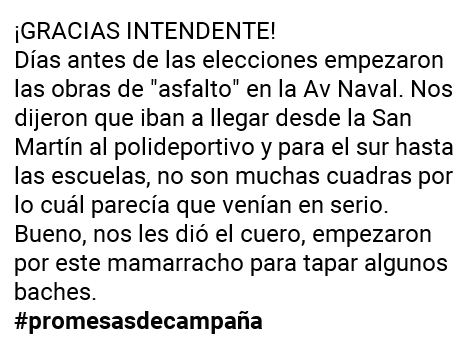GermanJardon's tweet photo. Gracias Intendente @cardozocristian 
#PromesasDeCampaña https://t.co/cVHtxhwdr5