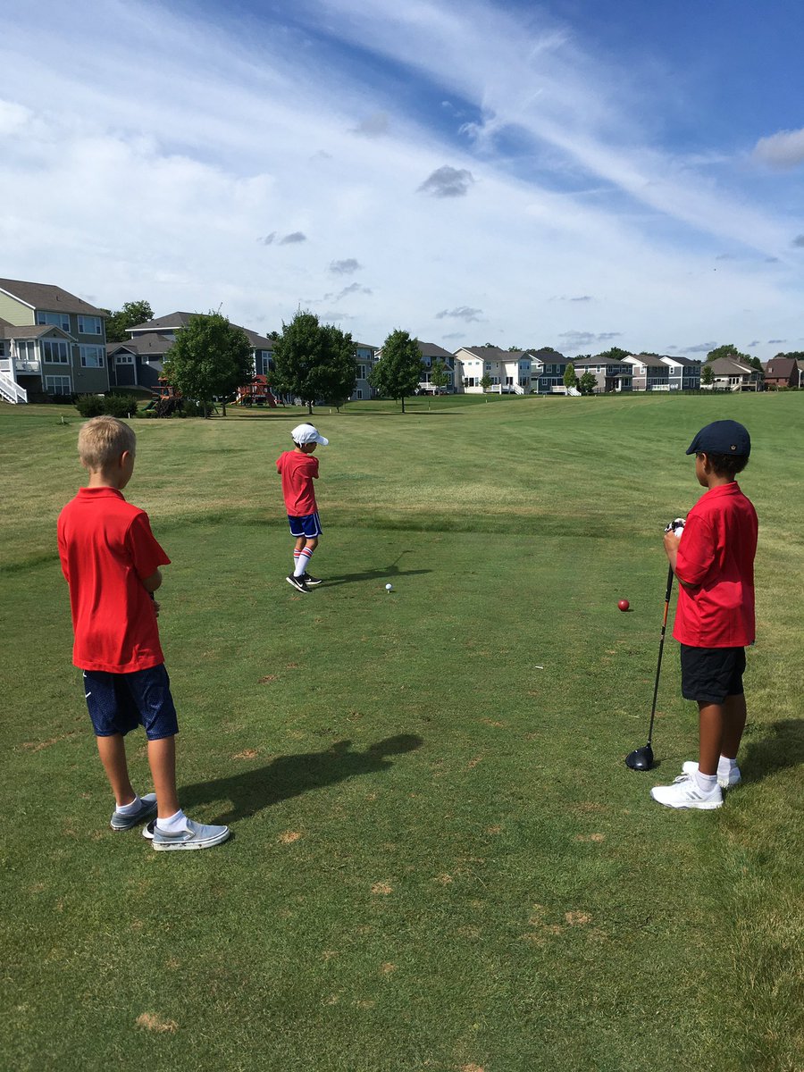 FirstTeeMidMich's tweet photo. What a perfect day for our @yocgolf Travel League @CollegeFieldsGC !! https://t.co/yte9fp6f5m