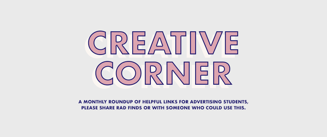 hellobernice's tweet photo. I added a new section to my portfolio called Creative Corner, a section with helpful resources for emerging creatives and students interested in advertising! https://t.co/Jl7kyDpIsg 

#thinkla #LearnWithAEF #wearenext #MAIP2020 #oneschool https://t.co/j1RloMcHDl