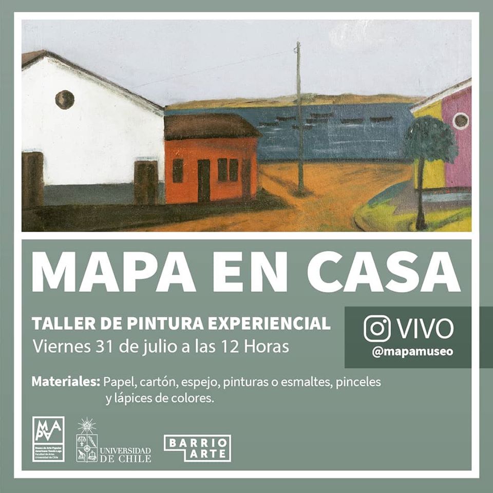 🎨¿Te gusta la pintura? ¡Tenemos un panorama para ti! Te invitamos a participar de este Taller de Pintura Experiencial del <a href="/MuseoMAPA/">Museo MAPA</a>, dirigido a quiénes quieran expresar sus emociones y sentimientos a través de esta disciplina. ¡Sintoniza la transmisión en vivo!