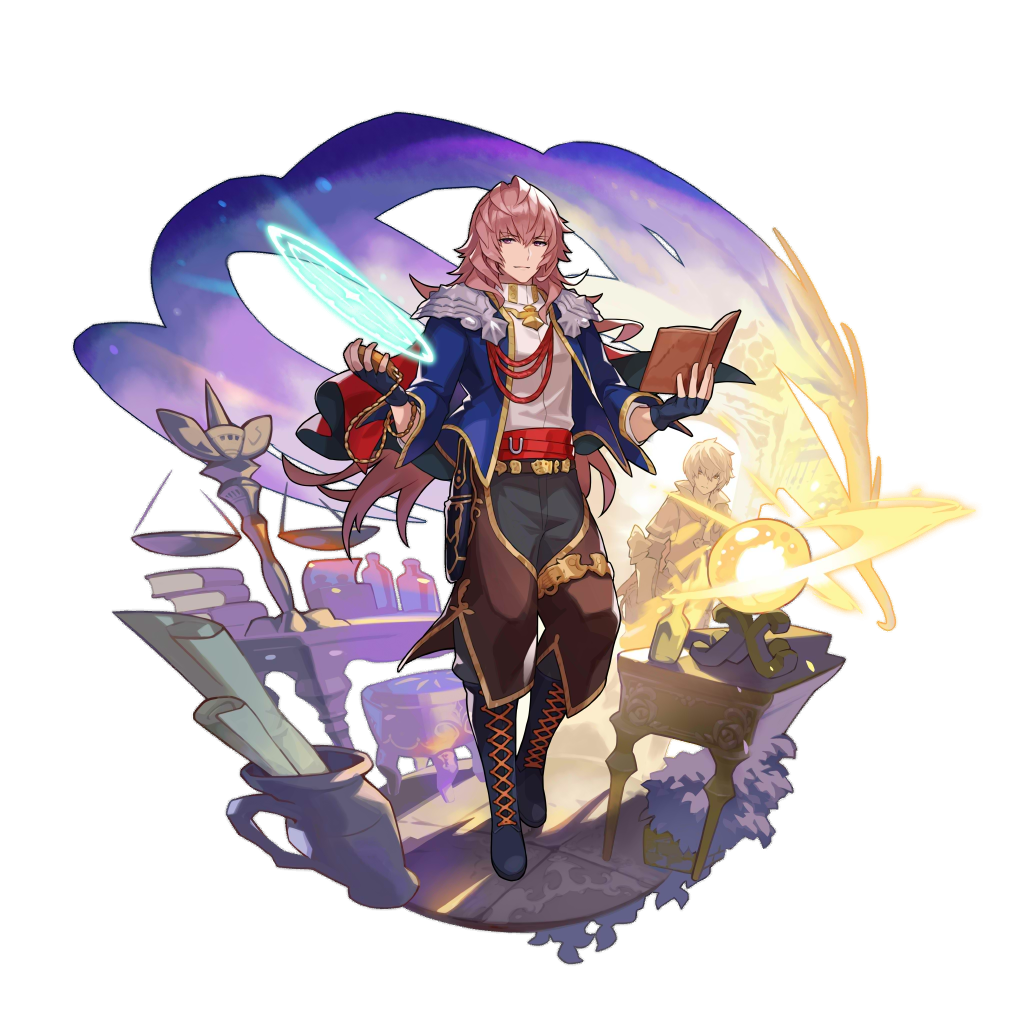 what you can tell about albert from my beloved auguste is that he's extremely dense and also very not interested in women. he's gay, janet. and let me tell you why. meet yurius. that's your kenkyuu no seika da king.