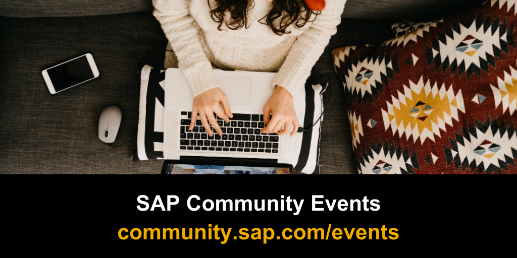 SAPCommunity's tweet photo. Save the date for these upcoming events. 📆
📈 SAP Data and Analytics Forum: Data to Outcome
📚 SAP Center of Excellence Essentials
🎉 Post #Data2Action Virtual Summit Get Together
Access details, registration and more events → https://t.co/zfuQTgG7MI https://t.co/ZNkQRsShlr