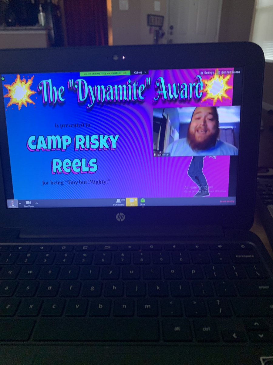 Bittersweet moment! I’m going to miss my Camp Risky Reels family. 😭 Thank you <a href="/HerranInAldine/">Ian Herran</a> for being so amazing! I see such a bright future for you!  #AldineSummer #CampRiskyReels #Chooseyourlanding @edventure_AISD