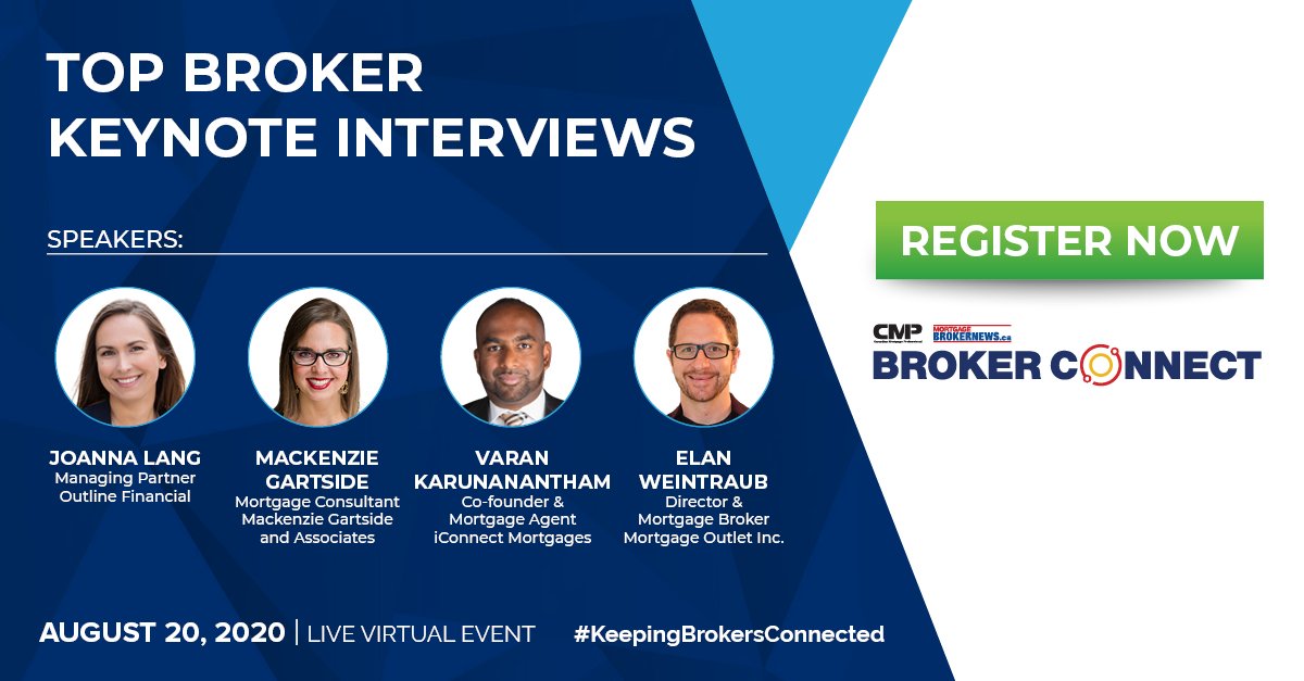 CMPmagazine's tweet photo. How have the leading brokers overcome the market changes caused by the pandemic? Join Broker Connect to hear from top brokers from @OutlineCA, @BC_Mortgage, @iConnectMTG and @MtgOutlet. #KeepingBrokersConnected

Learn more: https://t.co/1g8cAID2ET https://t.co/6i2t1RJsr1