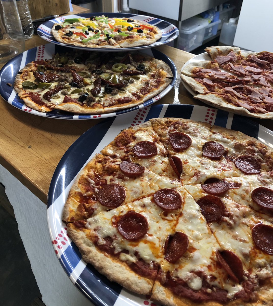 Unit1H's tweet image. Thursday night is always pizza night! Homemade to order and tasting delicious 👌🏼🍕