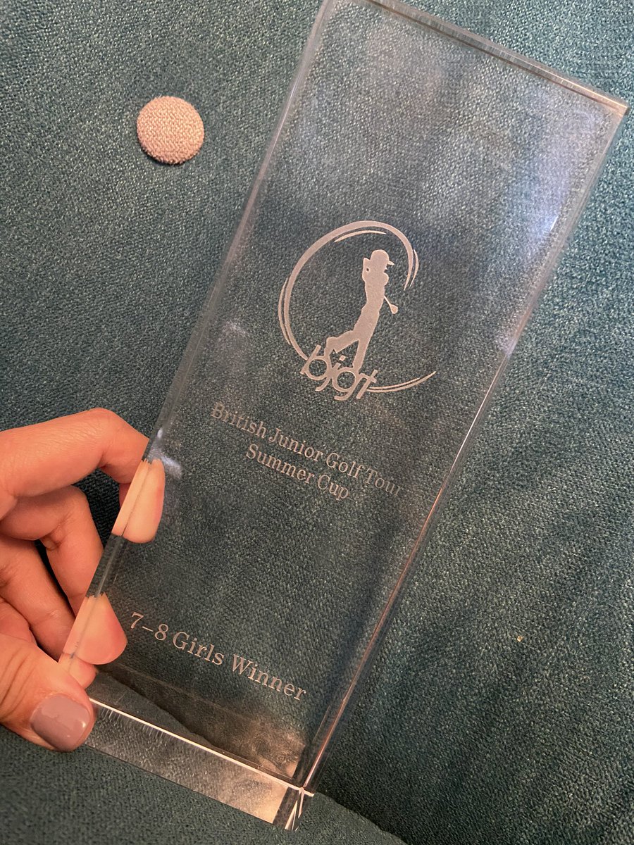 Really happy to finish 1st in 2020 BJGT Summer Cup, Girls 7-8. <a href="/BJGT/">JuniorGolfTour</a> Thank you so much for organizing during this unprecedented period of time. Such memorable three days!