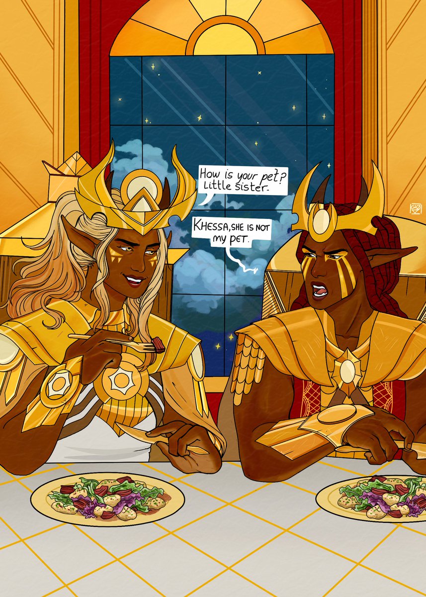 givlsz's tweet photo. a dinner between these two after Amaya's trial was on my mind for a long time
#tdpart #khessa #janai #art #digitalart #artwork
#janaya https://t.co/aJxMbO28gu