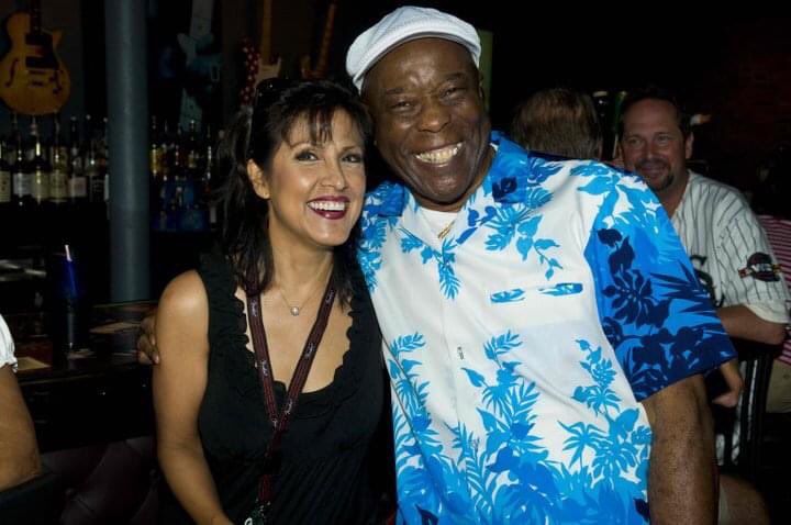 Happy 84th Birthday, Buddy Guy! He gets asked to take a lot of photos.  HE asked to take this one. 