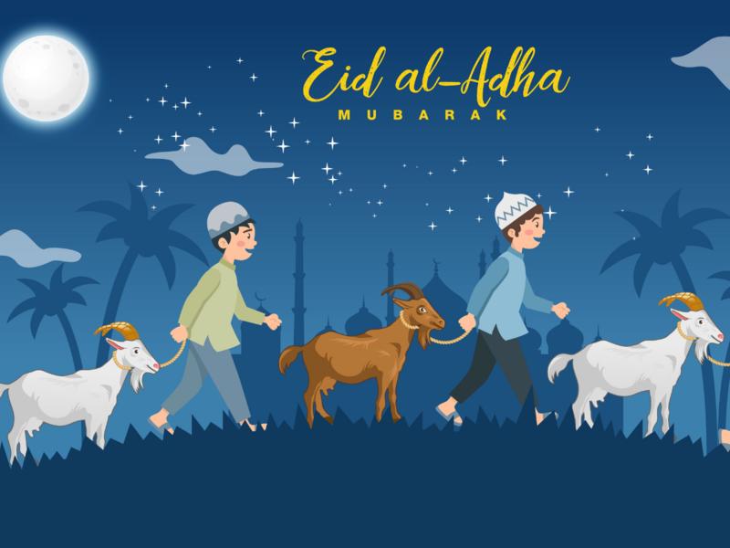 عيد سعيد 🐐❤️
وكل عام وانتم إلى الله أقرب💕
دمتم بسعادة وفرح وجعل الله عيدكم فرحة 😇😍
#EidMubarak ❤️