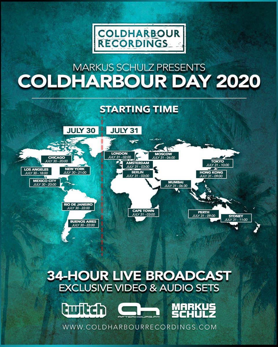 timgrube's tweet photo. Coldharbour Day 2020 starting in a few hours 🎉🎶 https://t.co/KGJCC8QcId https://t.co/e2ZiyV6zFr