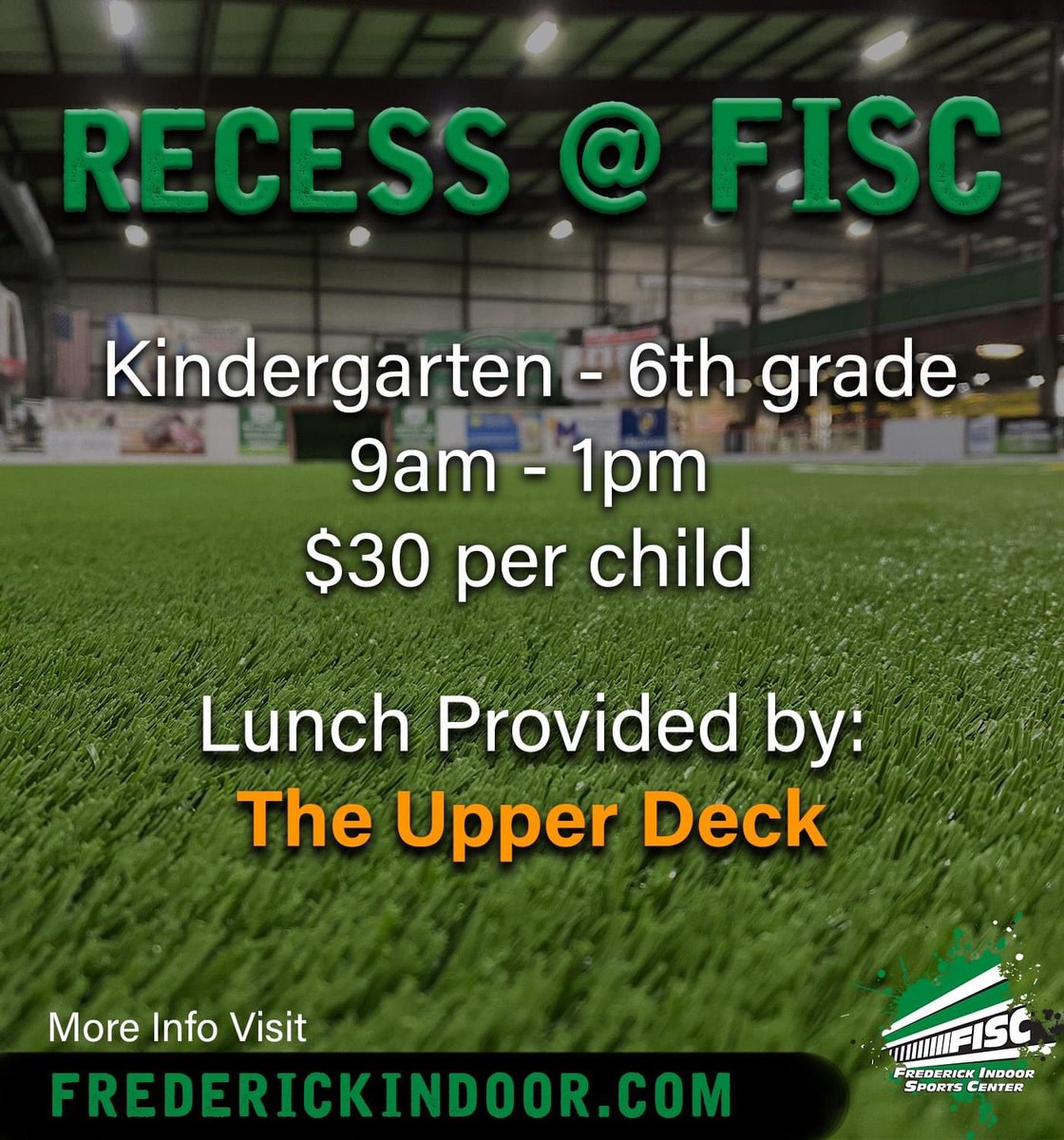 Frederick Indoor Sports Center (@FrederickIndoor) / Posts / X