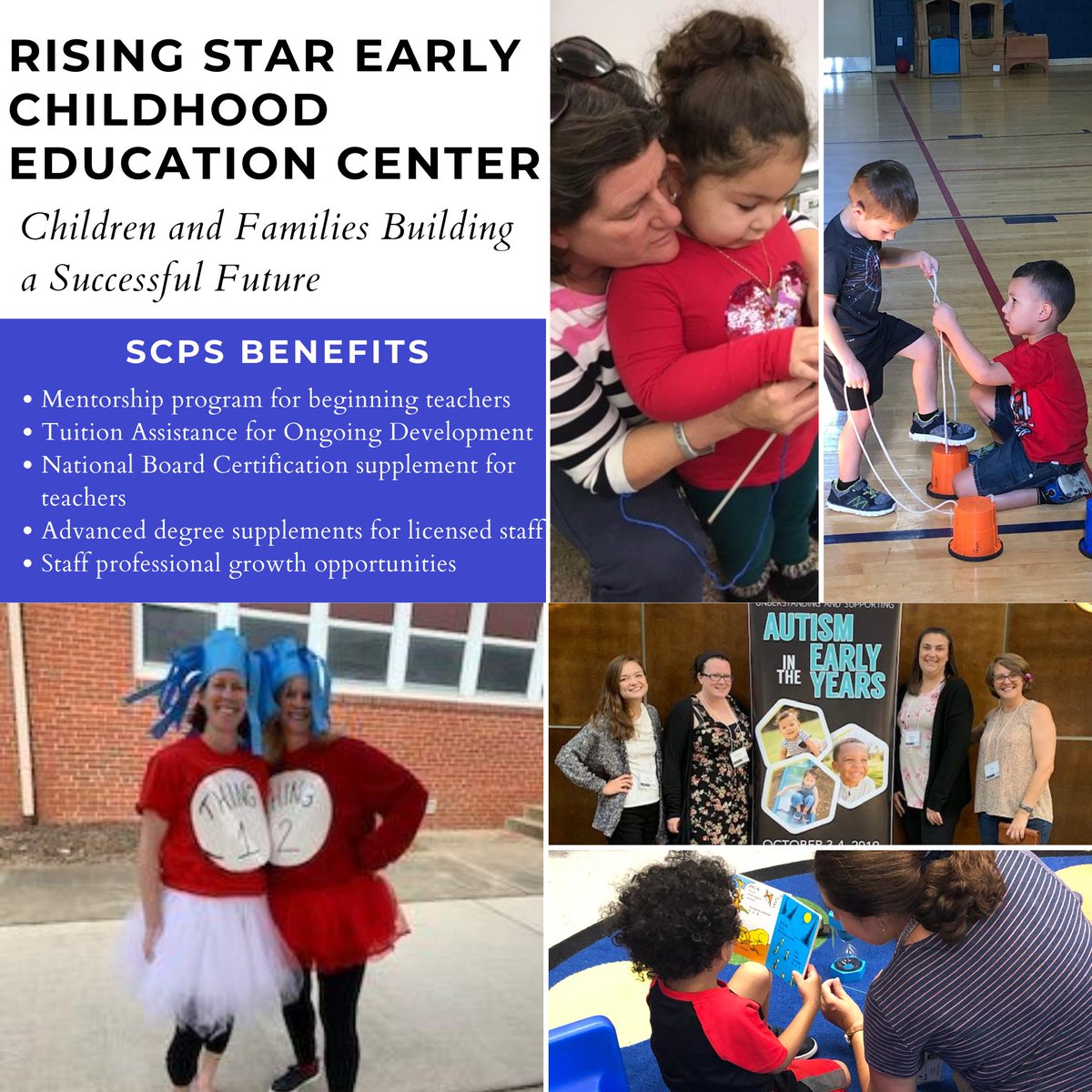SCPS_HR's tweet photo. Scroll through to hear from some of the team members and learn what starting a career at Rising Star can do for you!
To schedule an interview follow the link below.
https://t.co/wRMsEJtOz5
#SCPSStayEngaged
#SCPSStrong #SCPSHR
#MakeStaffordPartOfYourStory
#StaffordSchoolsNowHiring https://t.co/Sp3mLfXrB5