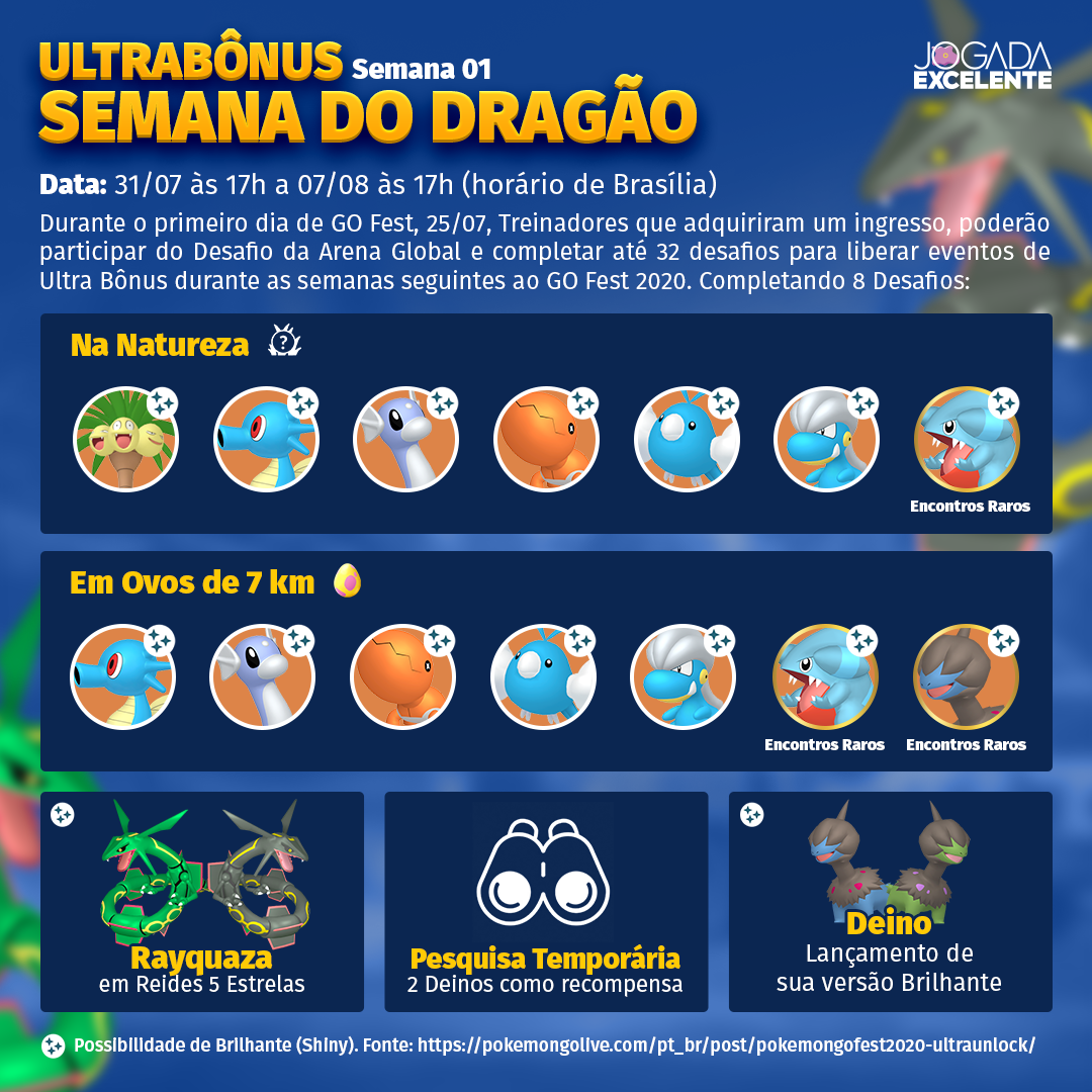 Rayquaza retornará ao Pokémon GO como - Jogada Excelente