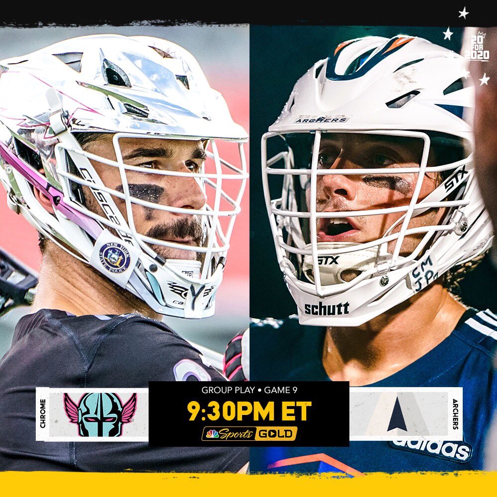 allanrabil's tweet photo. Tonight the March Madness of Lacrosse continues w/ this double header #premierlacrosseleague #PLLChampionshipSeries @NBCSports #PLLWatchParty https://t.co/JjIY5slAdS