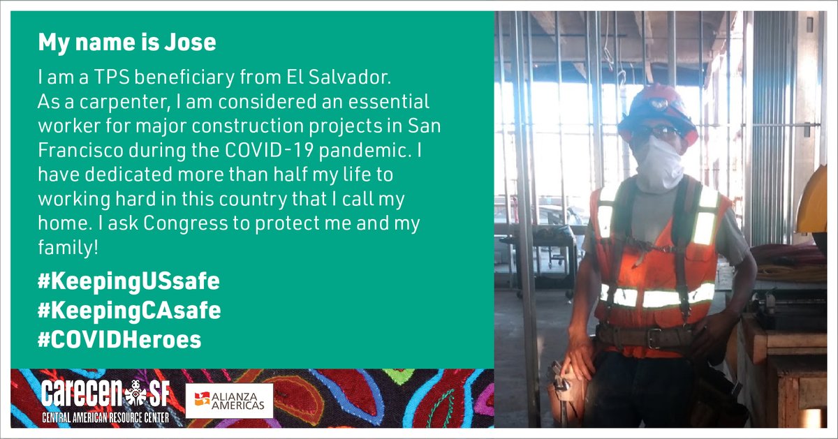carecensf's tweet image. There are an estimated 11 million undocumented immigrants in the U.S. 
6 million of those undocumented immigrants are considered essential workers. We demand Congress protect ALL immigrants regardless of legal status NOW.
#KeepingUSsafe #KeepingCAsafe #COVIDHeroes #IfNotNowWhen