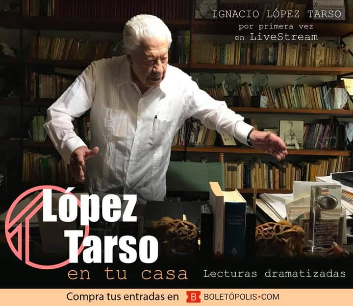 Aquí les dejo a este guerrero de la escena mexicana, mi padre, pronto por primera vez, por live stream