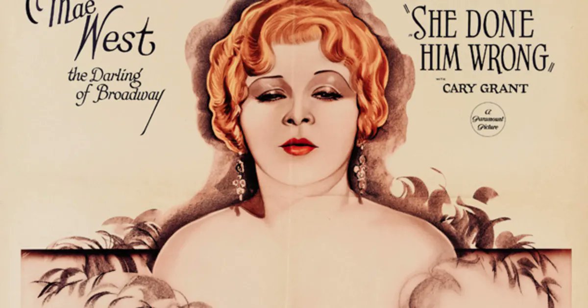 Two of Mae’s pictures were in the top ten box office for 1933: She Done Him Wrong (at number 4) and I’m No Angel (number 2). Adolph Zukor gives Mae the credit for saving the studio in his memoir.