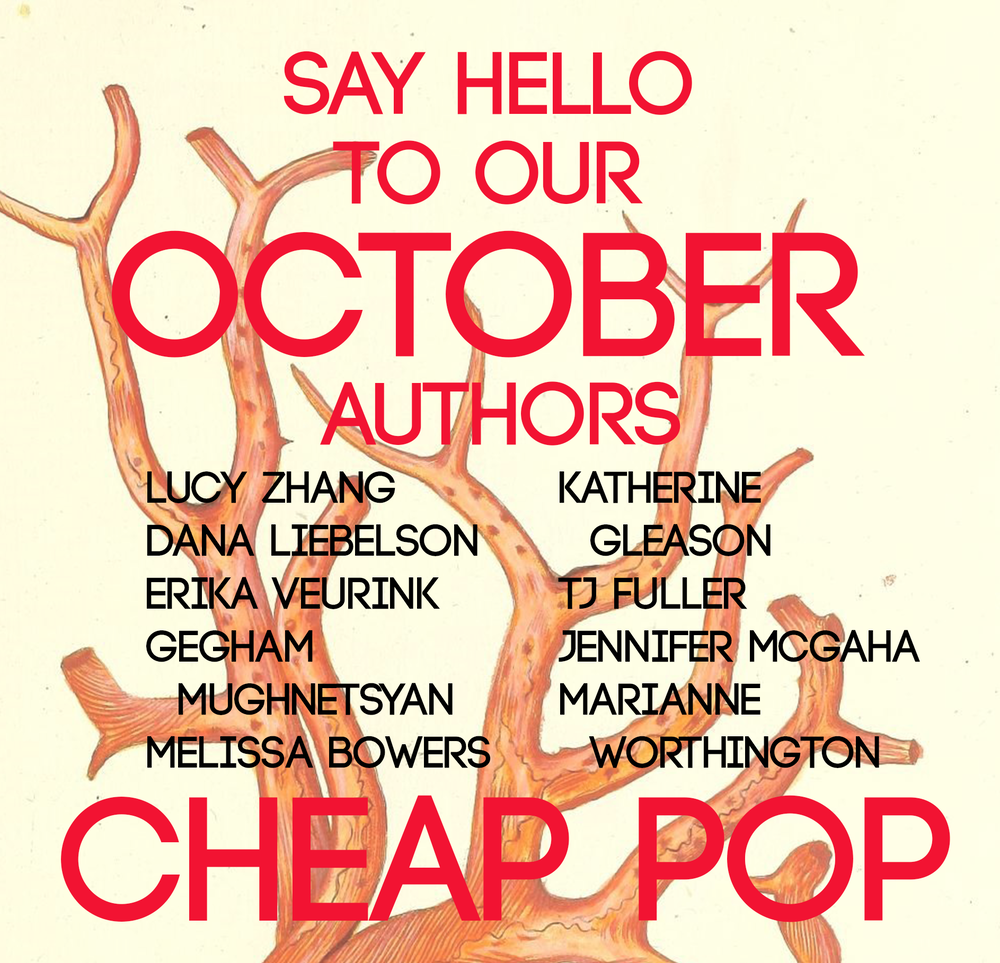Cheap_Pop's tweet photo. October! featuring work by @Dango_Ramen, @dliebelson, Erika Veurink, @mughnet_, @MelissaBowers_, @KGleasonWriter, @fullertj, @Jennifer_McGaha, & @m__worthington! https://t.co/5v9gwhMMTc