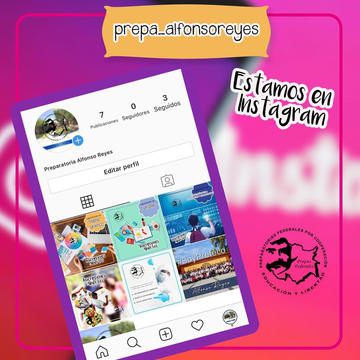 p_alfonsoreyes's tweet photo. ¡También estamos en Instagram y facebook! https://t.co/DibE6ozD8R