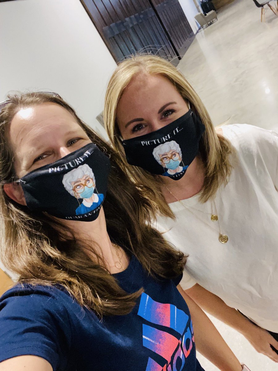 Of the many wonderful things I get to share with this precious sister of mine, one is our silly love for The Golden Girls. 😏🤪 Happy birthday to @ashlynportero who discusses theology with me, endures my rambling, prays with me, laughs with me, and makes my life so enriched!