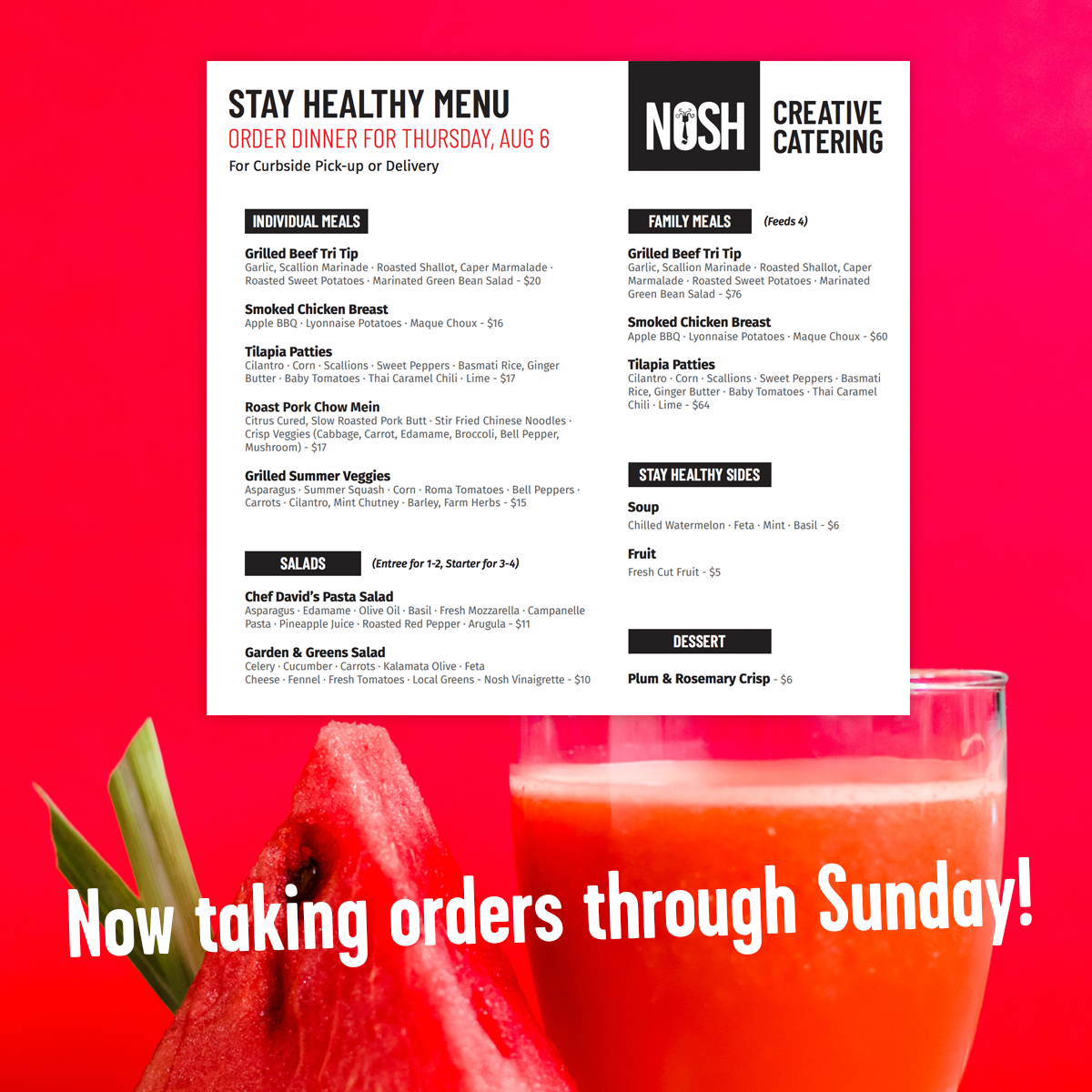 Nosh Creative Catering (@CreativeNosh) / Posts / X