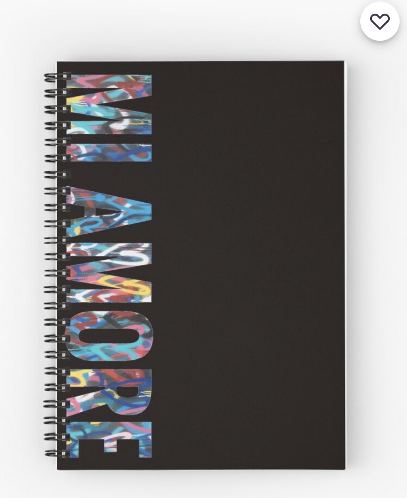 DesignsJmd's tweet photo. Mi Amore! ❤️ 

Website: https://t.co/XFQcnkPPBb
.
.
 #notebook #miamore #miamor #mylove #italian #graffiti #graffitiart #city #mask #shirt #love #teamo #colorful #womensclothing #tshirts #italia #digitalart #art #design #digitaldesign #tote #totebags #redbubble #fun #fundesign https://t.co/CKYuewVrTQ