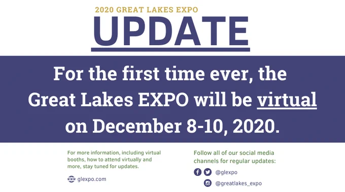 Image from Great Lakes EXPO (@GLEXPO)