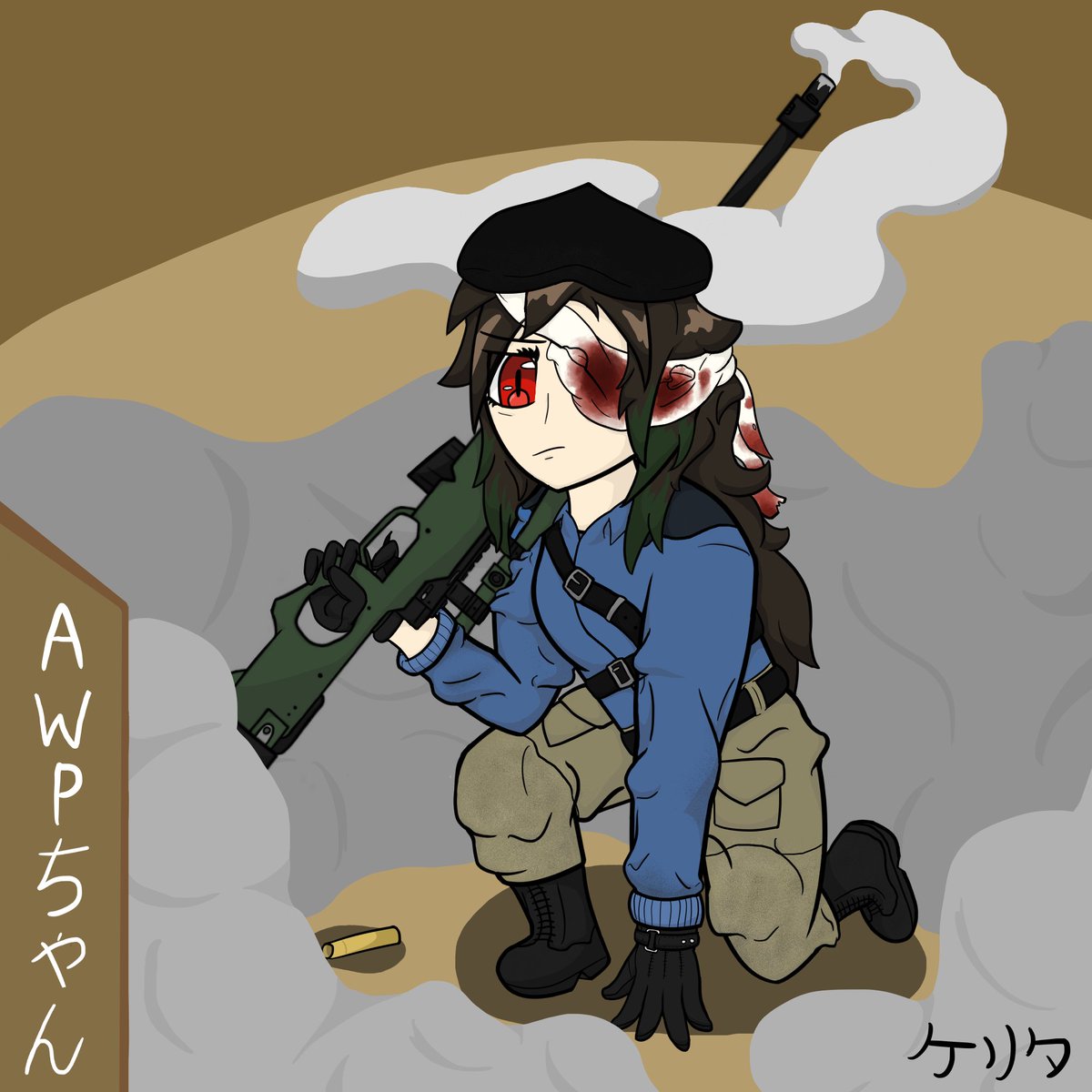 AngeloGardevoir's tweet photo. I drawn AWP-Chan both sides respectively hope you enjoy.
#csgo #anime #soldier #girl #GirlGunAnimeFans #cutegirls #Gunfans #PicsAnime #Kawaii #Guns https://t.co/14zKeYewpj