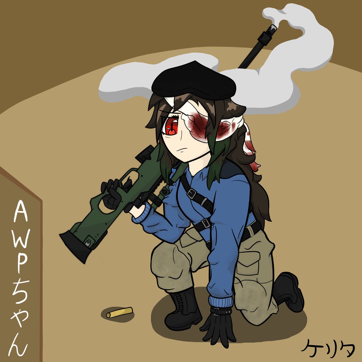 AngeloGardevoir's tweet photo. I drawn AWP-Chan both sides respectively hope you enjoy.
#csgo #anime #soldier #girl #GirlGunAnimeFans #cutegirls #Gunfans #PicsAnime #Kawaii #Guns https://t.co/14zKeYewpj