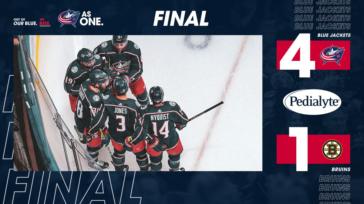 BlueJacketsNHL's tweet image. And now the real fun begins!