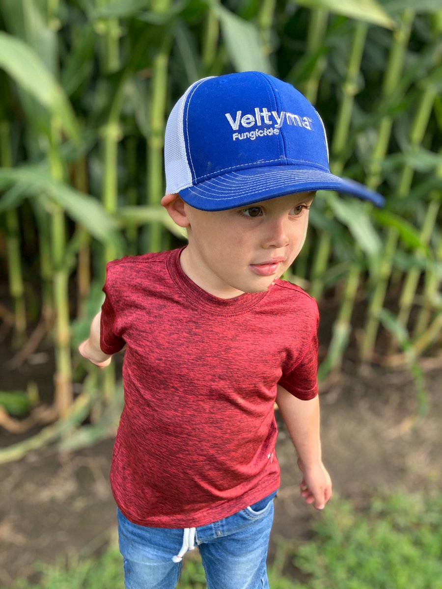 We like green corn...if you can’t tell by his hat! #veltyma #BASF