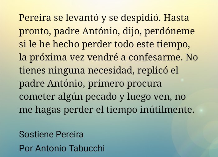 libro_pasaje's tweet photo. Del libro Sostiene Pereira de Antonio Tabucchi https://t.co/6XuN3kPRbf